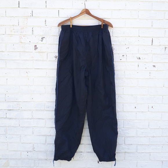 Vintage 90s Nylon Track Pants Joggers size XL - Picture 3 of 9